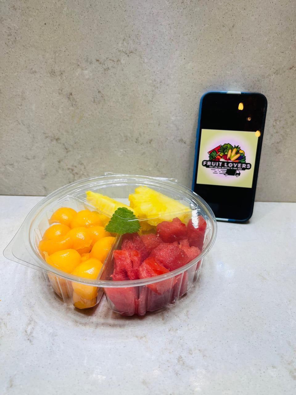 Tri-Colour Fruit Bowl